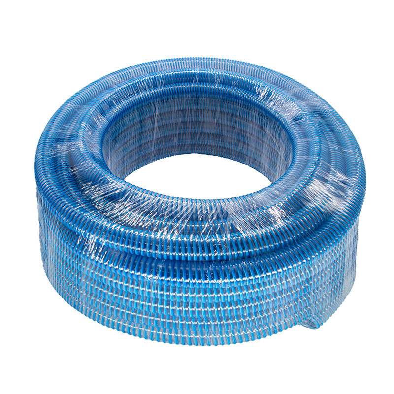 шланг напорно всасывающий д.32 мм морозостойкий армирован ПВХ спиралью, синий (30м.)