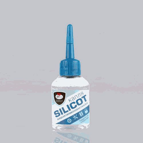 жидкая силиконовая смазка (для замков и петель) SILICOT капля, 30мл флакон
